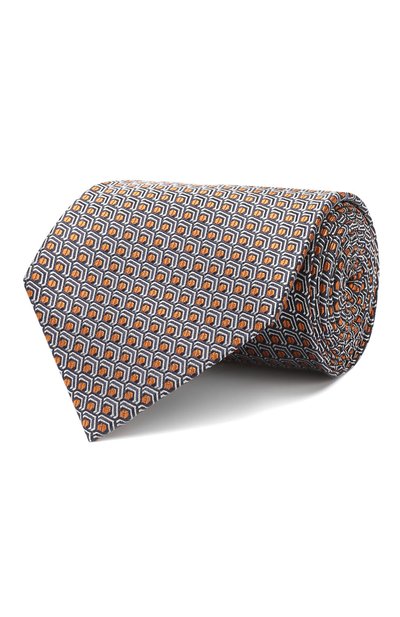 Мужской шелковый галстук ZEGNA, арт. Z5E24/1XW