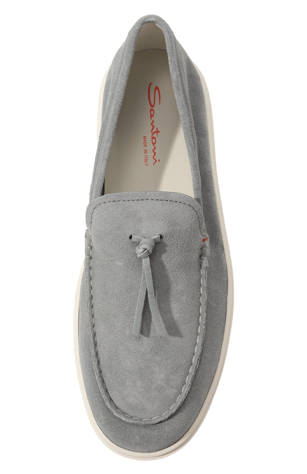 Замшевые слипоны SANTONI, арт. MBCD21439BARCSB5Z23, фото 6