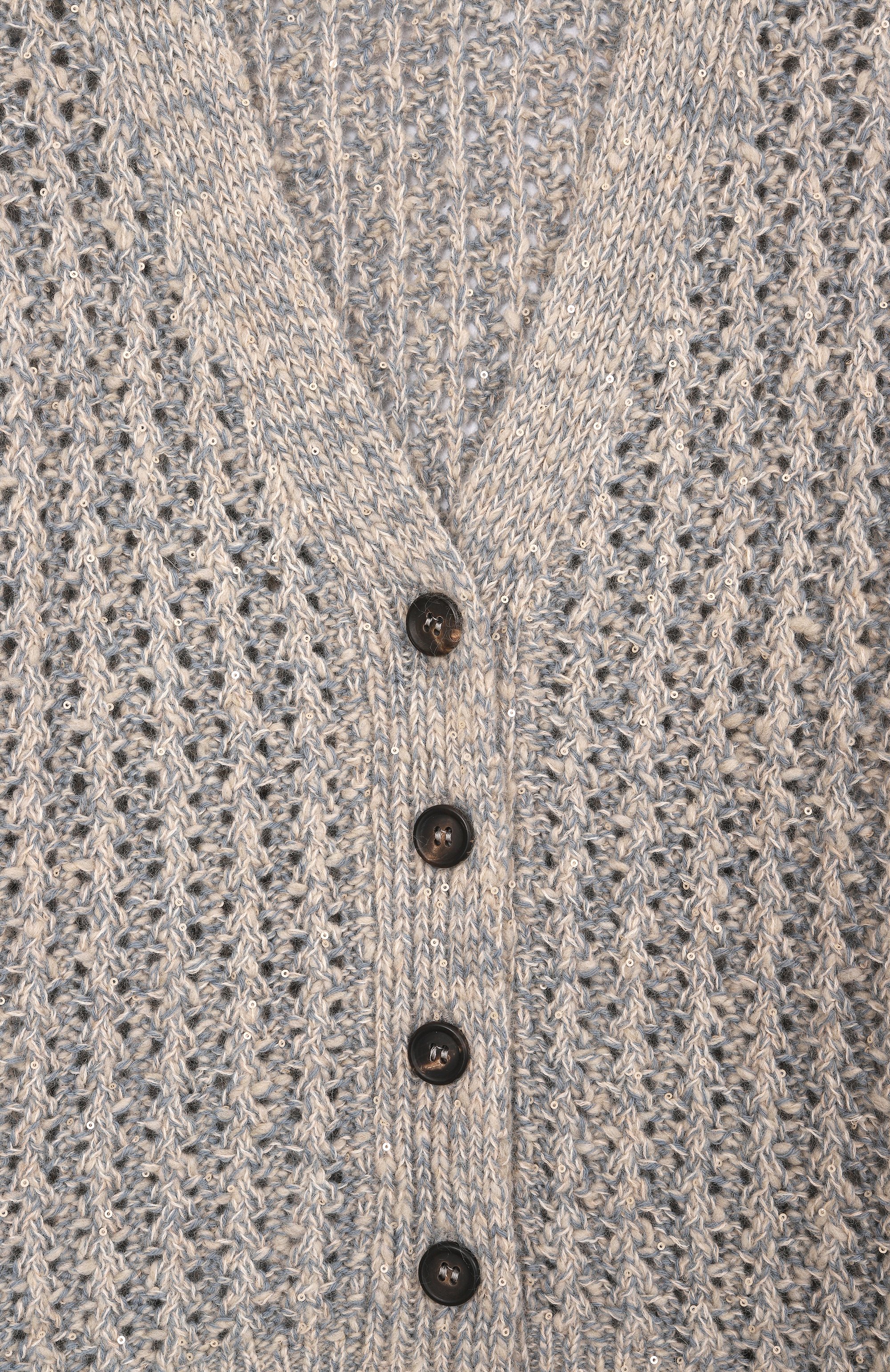 Кардиган из шерсти и кашемира BRUNELLO CUCINELLI, арт. BGMM52606C, фото 3