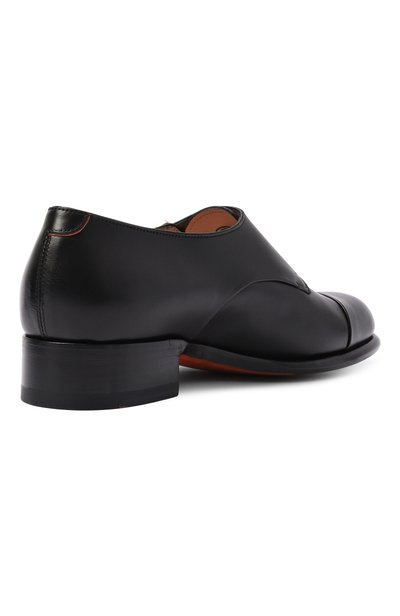 Кожаные монки ira SANTONI черного цвета по цене 132500 руб., арт. WUTG72379BC1NWVL, фото 5 Кожаные монки ira SANTONI, арт. WUTG72379BC1NWVL, фото 5