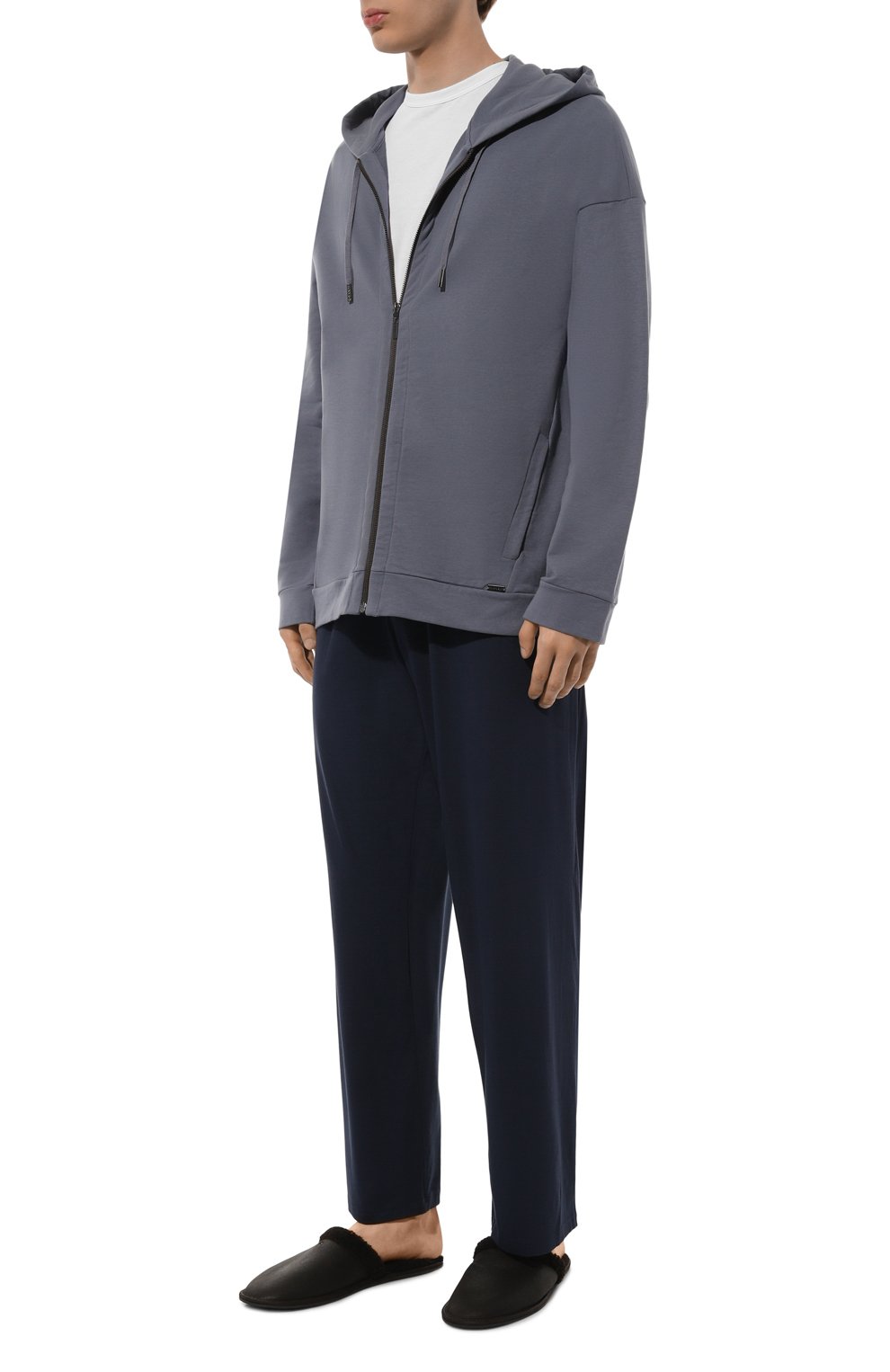 Хлопковая толстовка HANRO, арт. 075952, фото 2