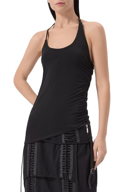 Топ HELMUT LANG черного цвета по цене 41750 руб., арт. P01HW506, фото 3 Топ HELMUT LANG, арт. P01HW506, фото 3