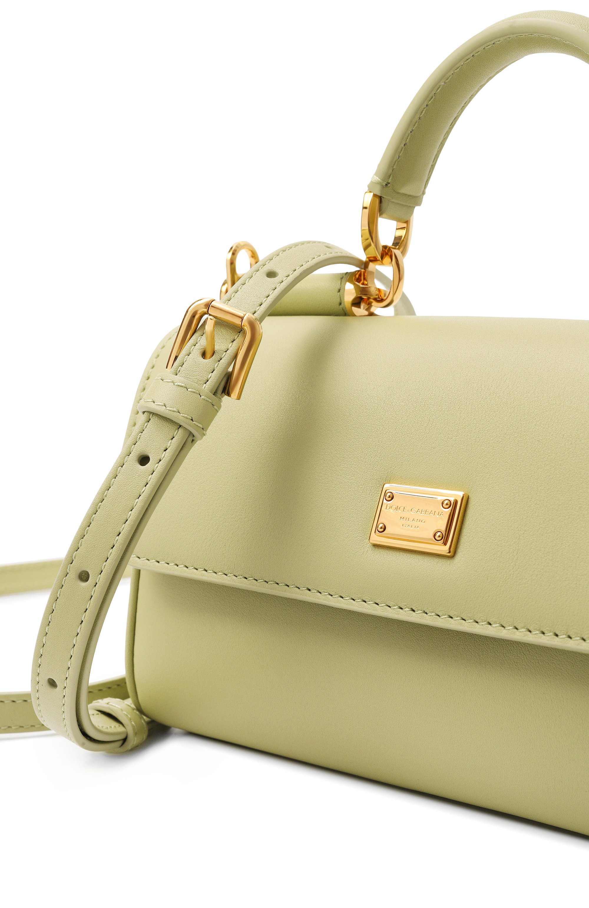 Сумка my sicily mini DOLCE & GABBANA светло-зеленого цвета по цене 192500 руб., арт. BB7864/B7321, фото 6 Сумка my sicily mini DOLCE & GABBANA, арт. BB7864/B7321, фото 6