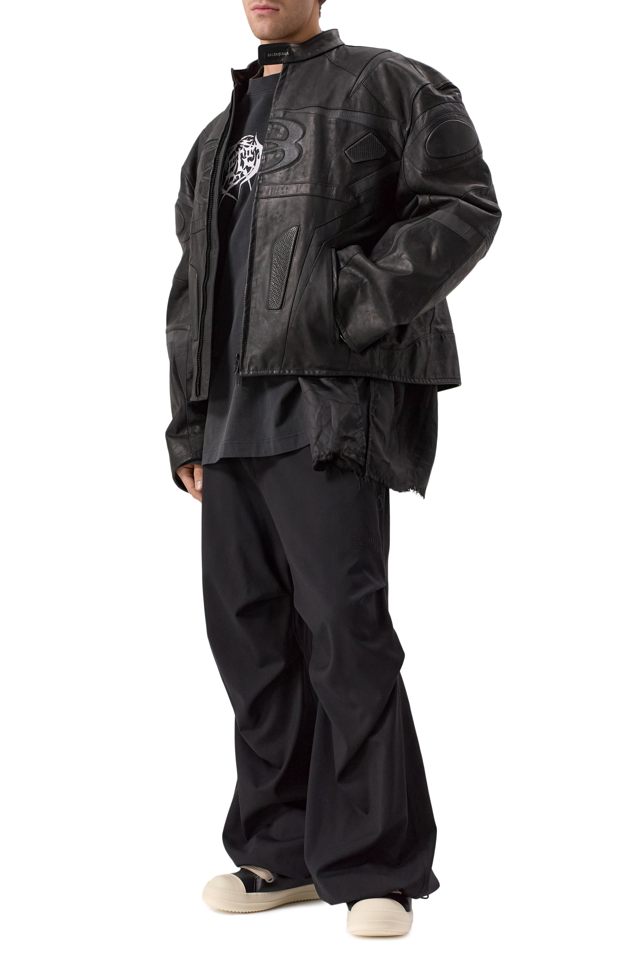 Кожаная куртка BALENCIAGA, арт. 787430/TQS08, фото 2