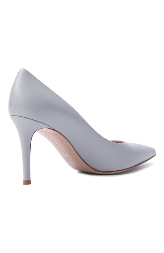 Кожаные туфли Gianvito 85 Gianvito Rossi G24580.85RIC.VITCL0U Голубой  G24580.85RIC.VITCL0U Фото 5