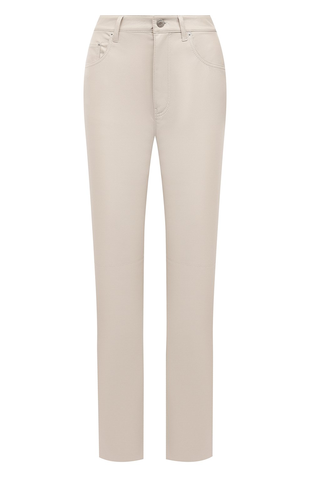 Брюки NANUSHKA, арт. VINNI_CREME_VEGAN LEATHER, фото 1