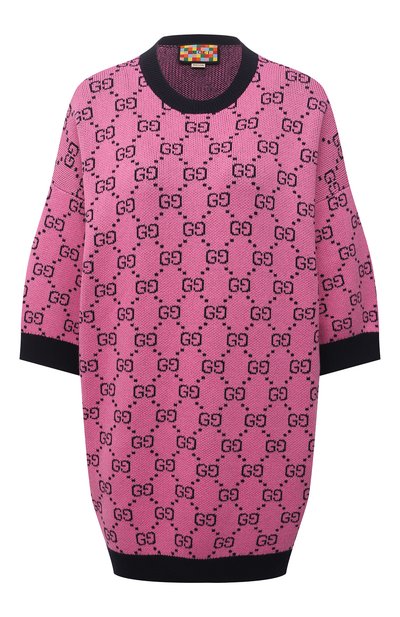 Женский пуловер из шерсти и хлопка GUCCI, арт. 662038/XKBXI