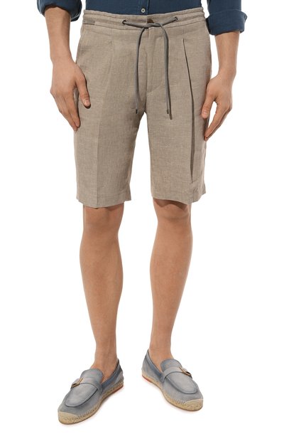 Льняные шорты CORNELIANI, арт. 914L20-3114157, фото 3