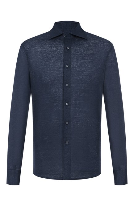 Мужская льняная рубашка MVST, арт. SLIM/GABRIELLE/R0UND/800-JERSEY