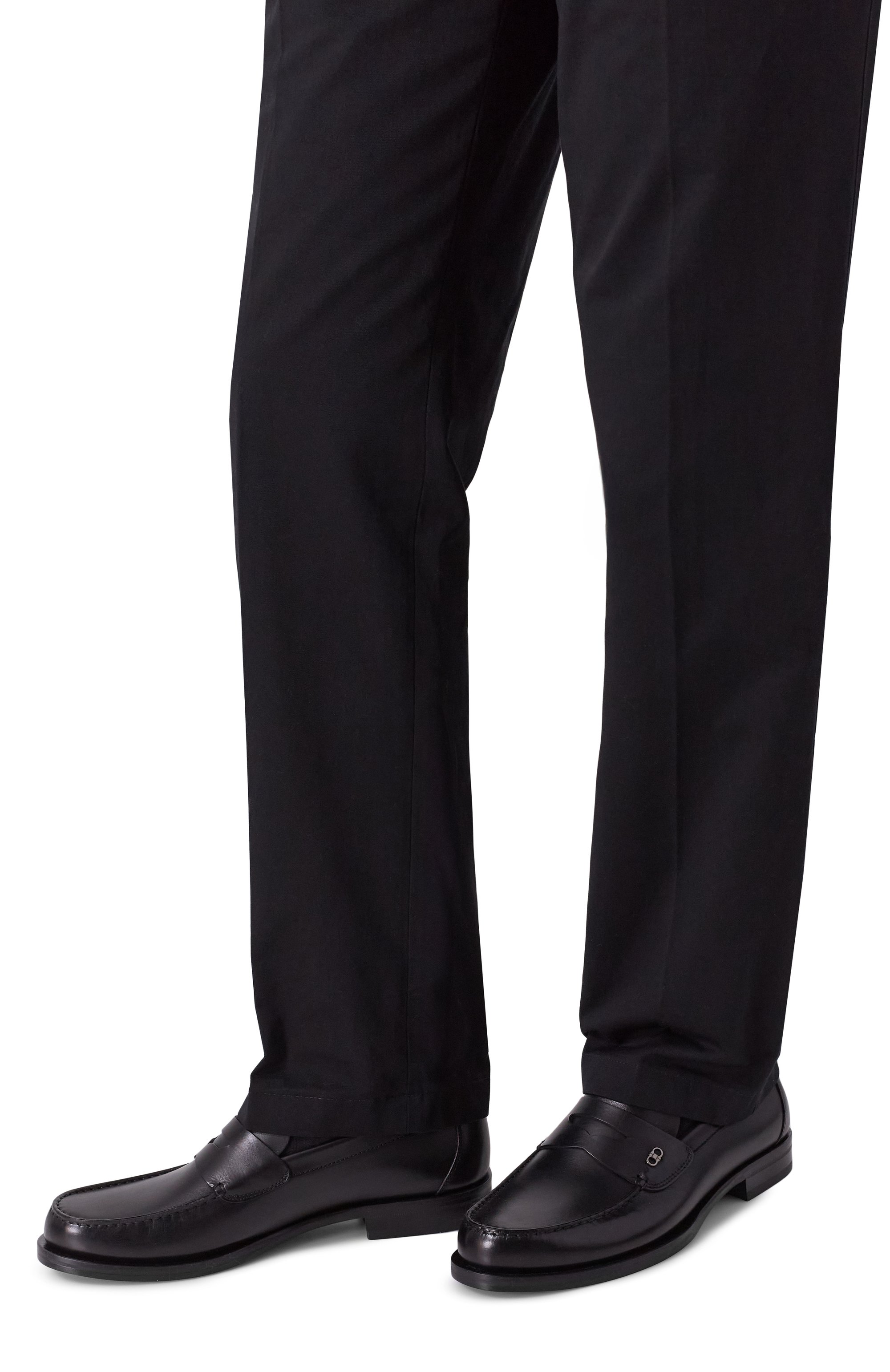 Кожаные пенни-лоферы FERRAGAMO, арт. 029584/778764, фото 3