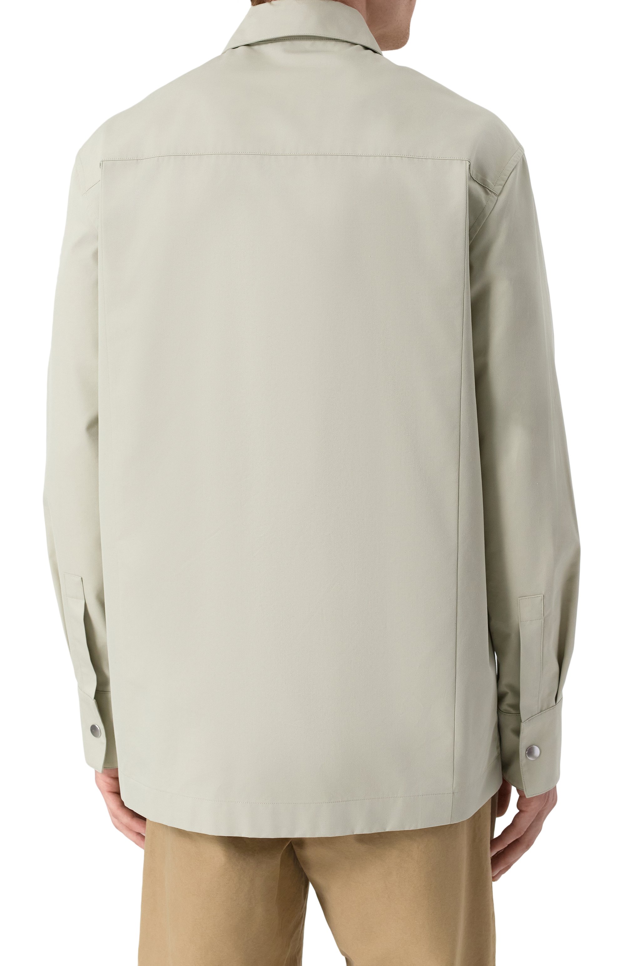 Хлопковая рубашка JIL SANDER, арт. J22DL0295-J46192, фото 4