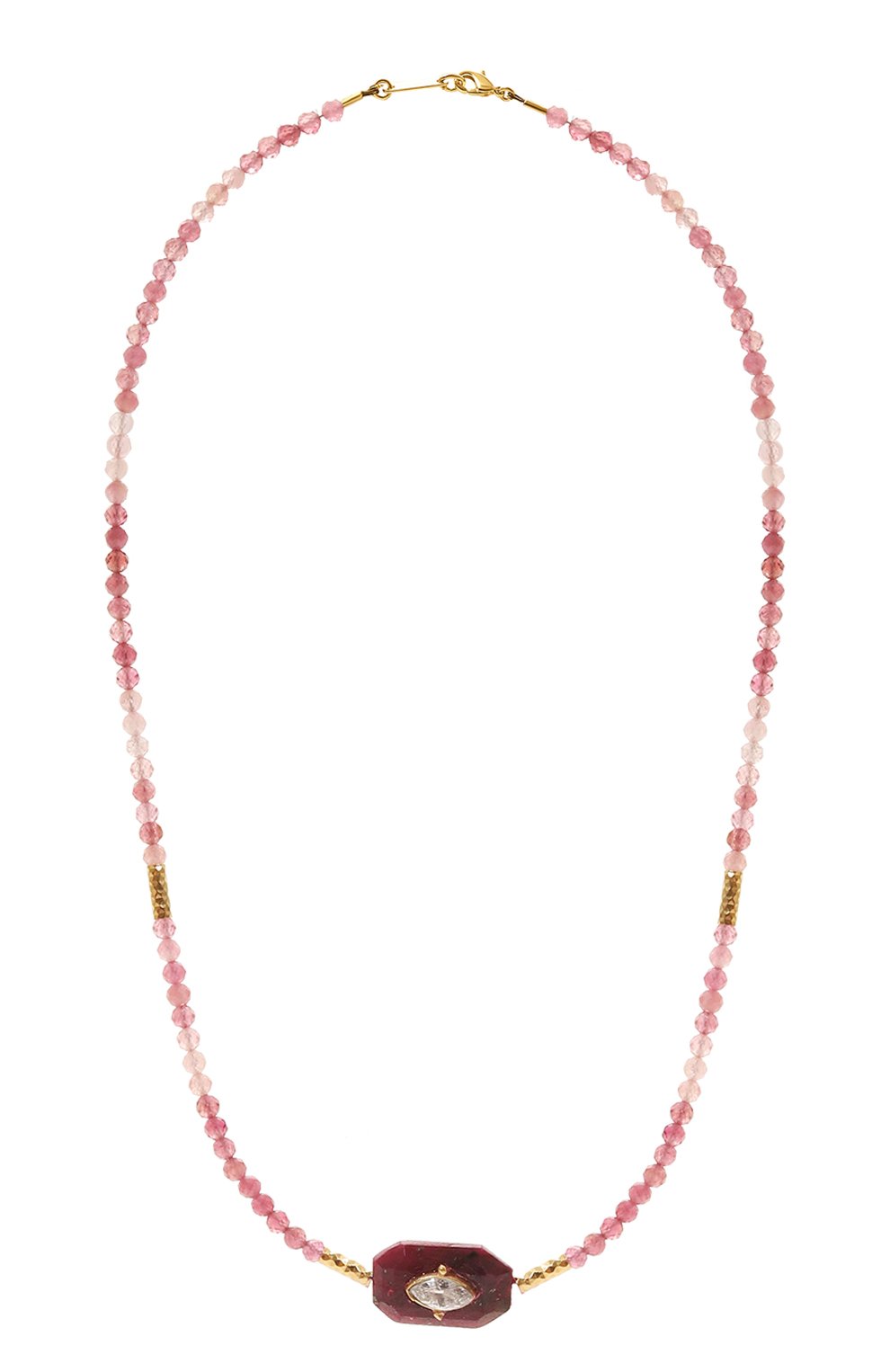 Колье HANKA_IN, арт. INS-CH-T0UR0-RUB-CZ-1M, фото 1