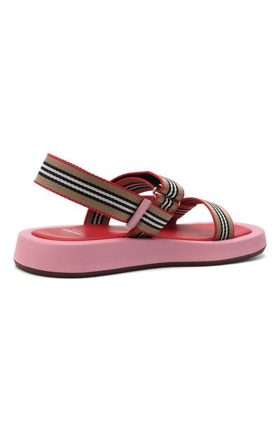 Комбинированные сандалии eve web BURBERRY, арт. 8042675, фото 4