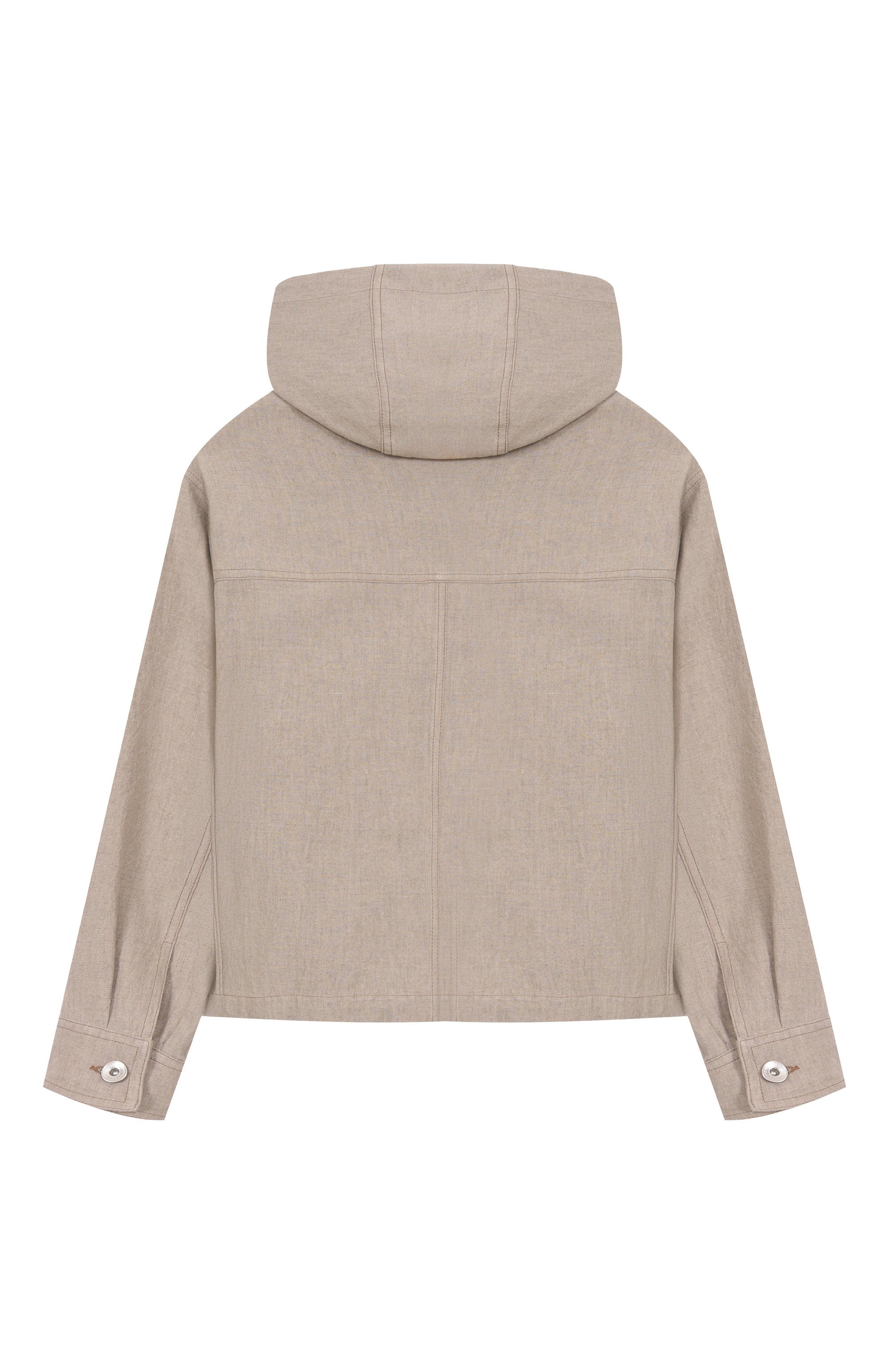 Куртка изо льна и вискозы BRUNELLO CUCINELLI, арт. BL1360459C, фото 2