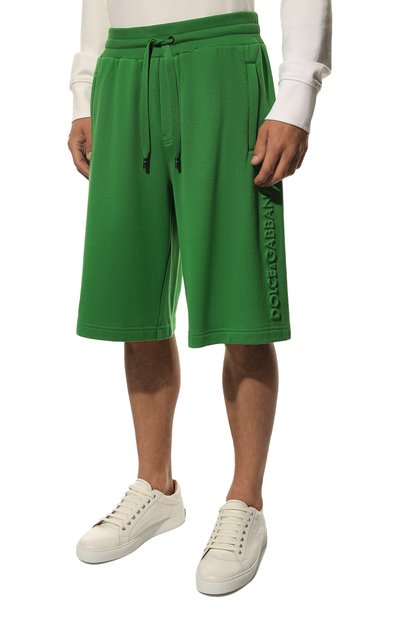 Хлопковые шорты DOLCE & GABBANA, арт. GVEGAZ/HU7AL, фото 3