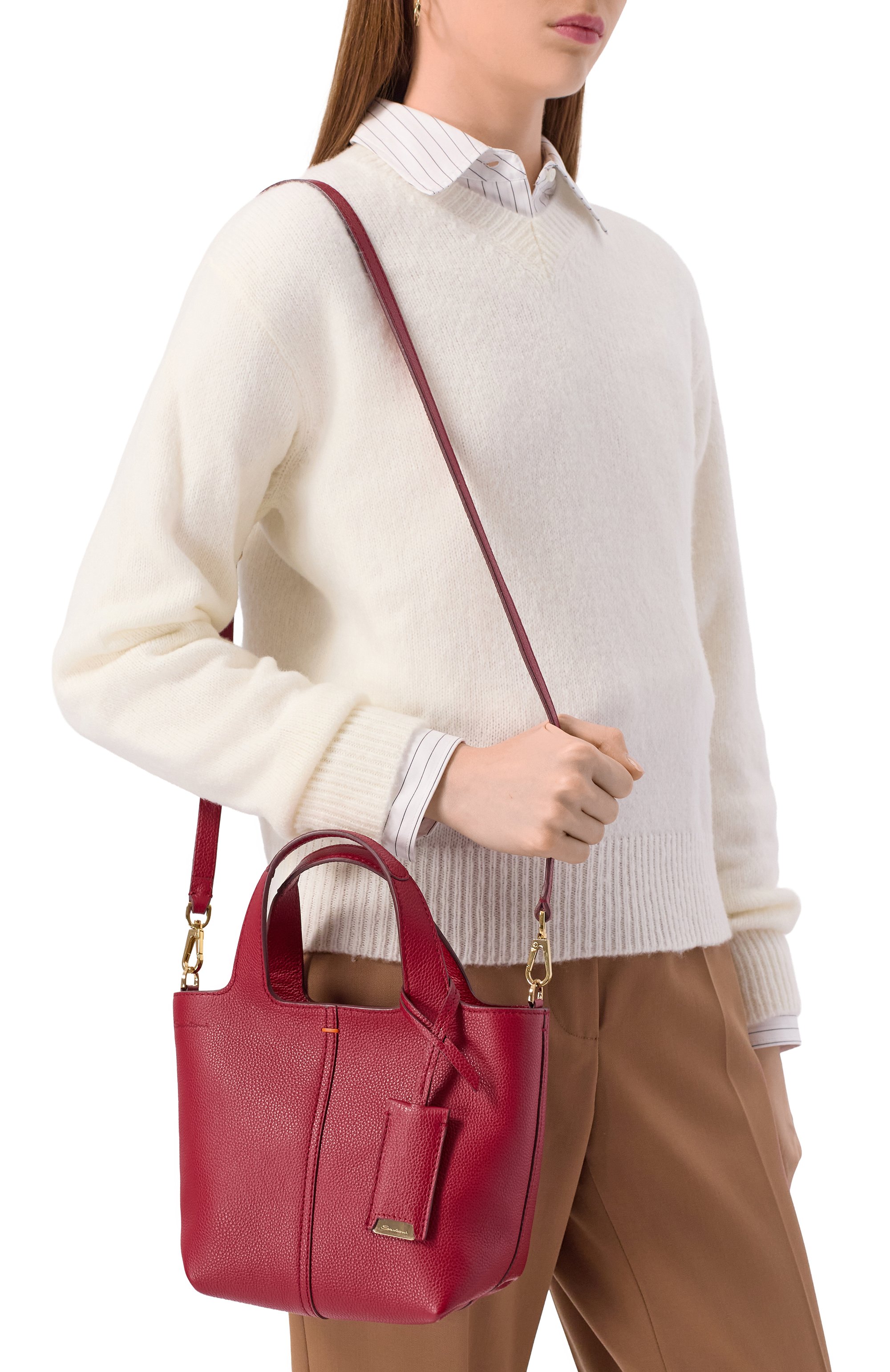 Сумка chapelier mini SANTONI, арт. DIBGA2839BA-HWIA, фото 2