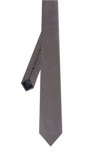 Шелковый галстук с узором BRIONI, арт. 062I00/P7485, фото 2