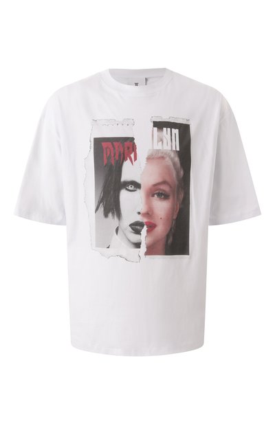 Мужская хлопковая футболка DIEGO VENTURINO, арт. DVTS0MARY