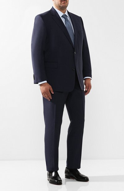 Шерстяной костюм с пиджаком на двух пуговицах EDUARD DRESSLER, арт. NR12/12022, фото 1