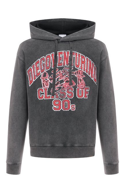 Мужской хлопковое худи DIEGO VENTURINO, арт. DVFLHDVC90