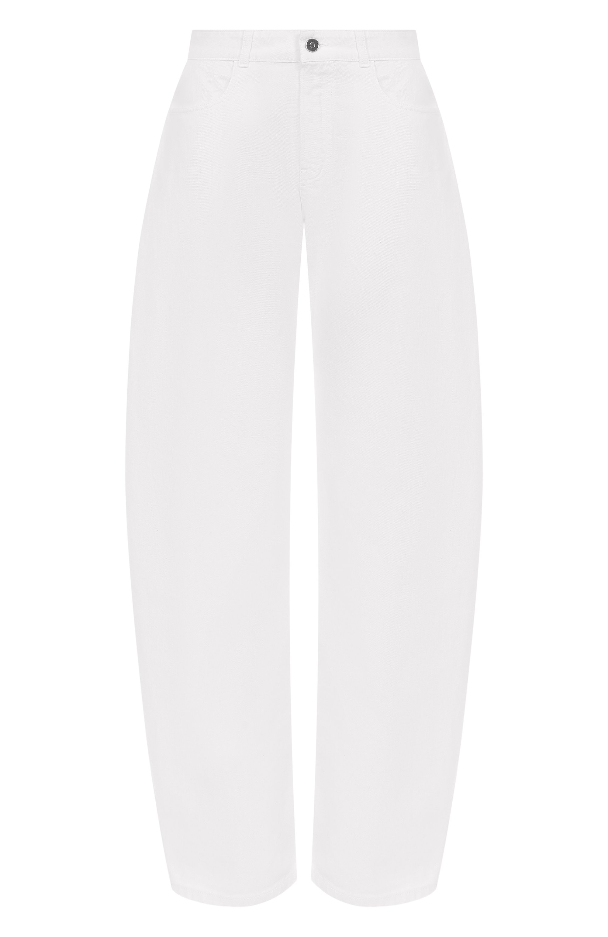 Джинсы ALAIA белого цвета по цене 152500 руб., арт. AA9P1181D002B, фото 1 Джинсы ALAIA, арт. AA9P1181D002B, фото 1