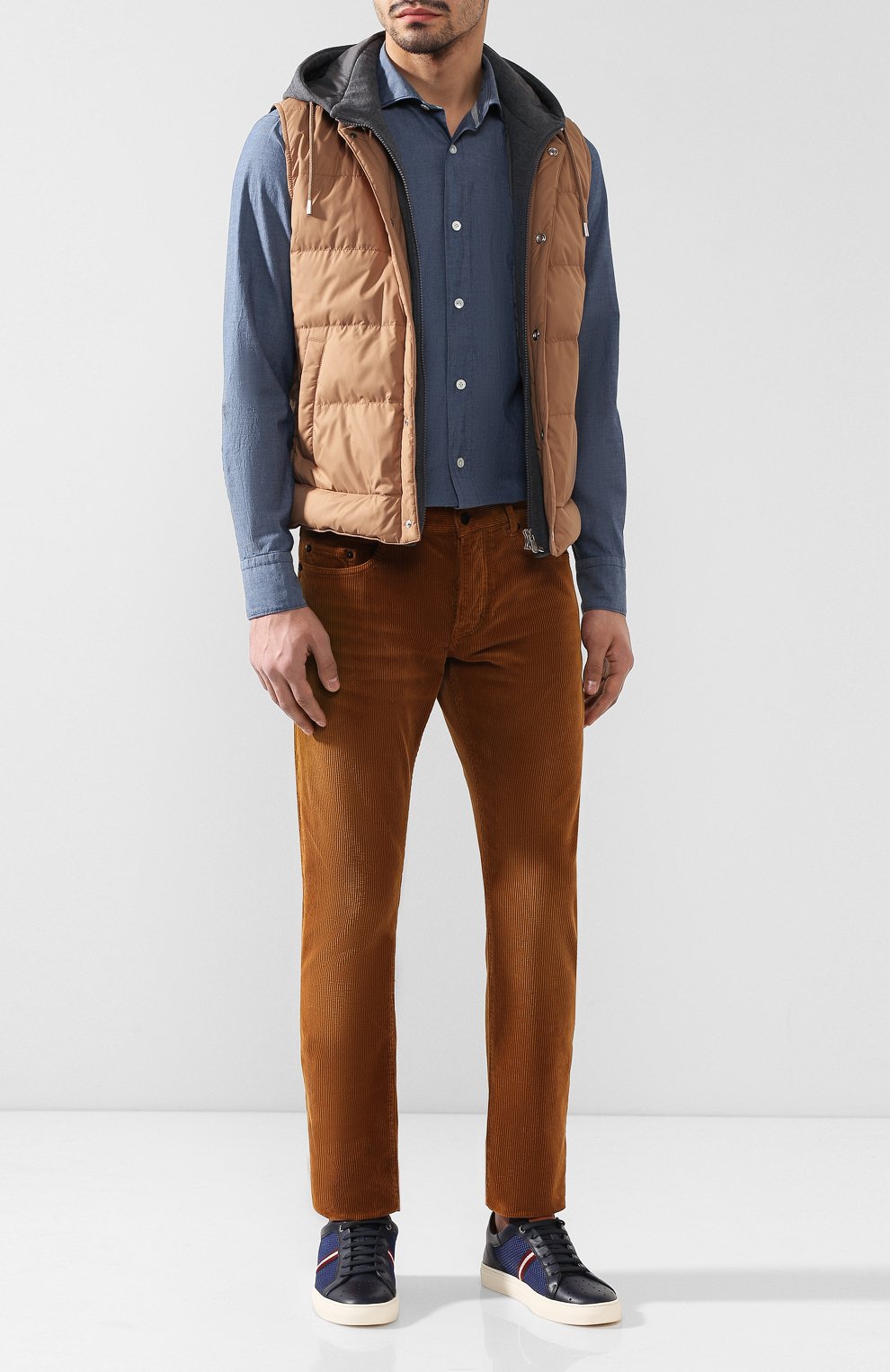 Хлопковая рубашка ELEVENTY PLATINUM, арт. 979CA0053 CAM27036, фото 2