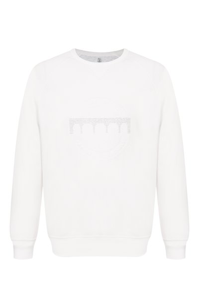 Мужской хлопковый свитшот BRUNELLO CUCINELLI, арт. MM8369017G
