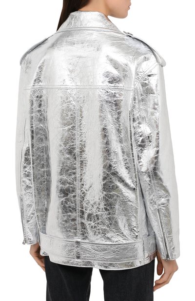 Кожаная куртка MARNI, арт. JKMX0120HC/LA731, фото 4