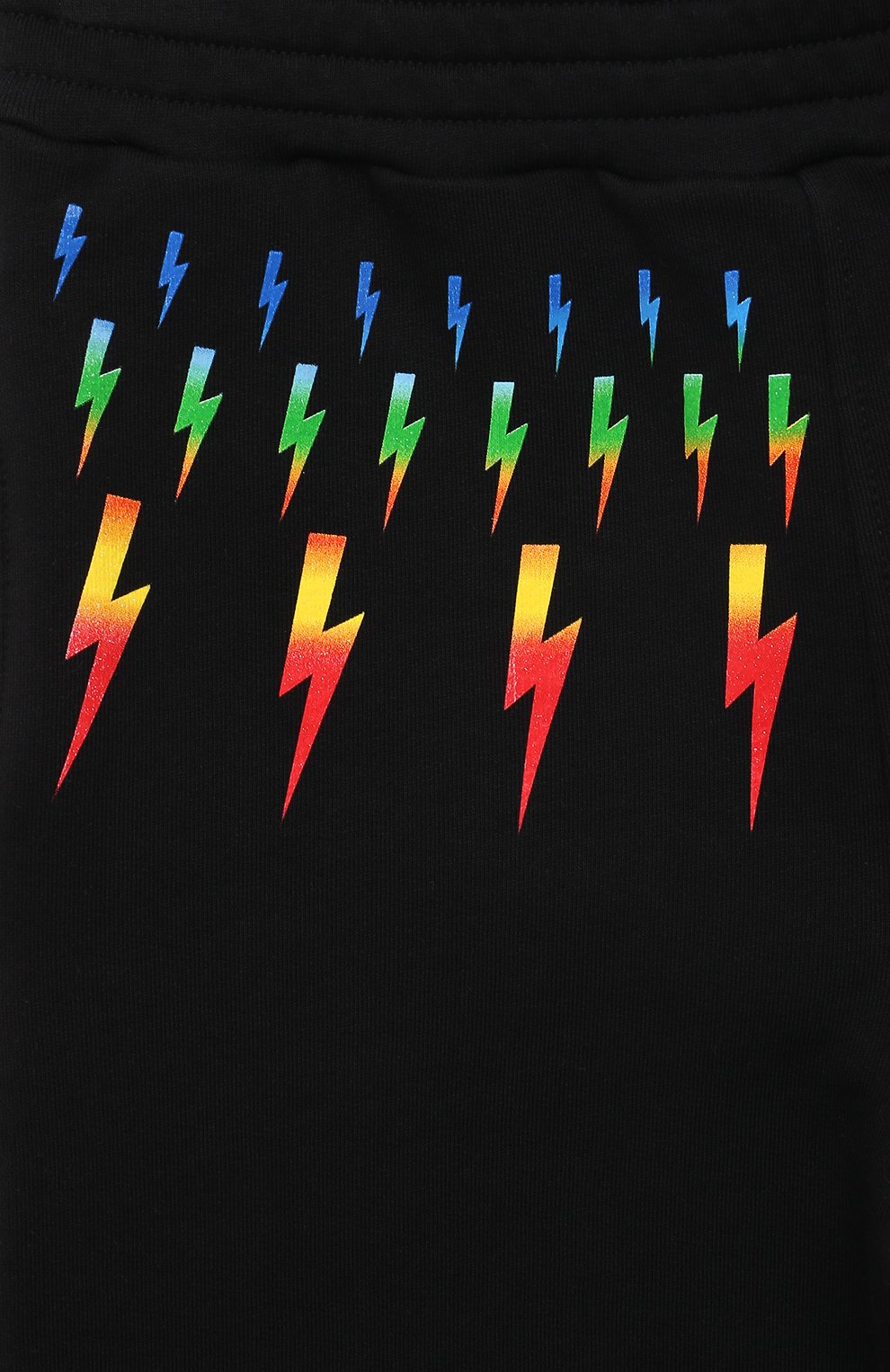 Хлопковые шорты NEIL BARRETT KIDS, арт. 027884, фото 3