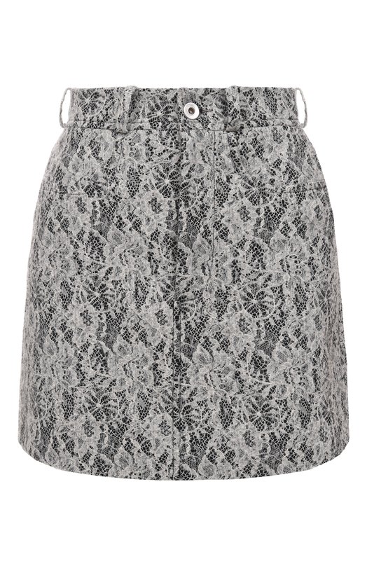 Шерстяная юбка Gooroo SK043-3090-105-FW25/26 Серый SK043-3090-105-FW25/26