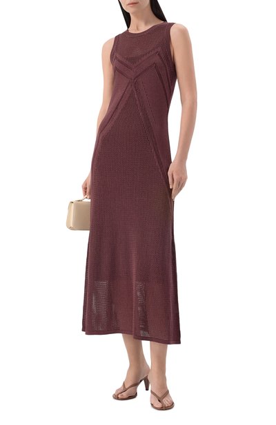 Платье из вискозы и хлопка BOSS, арт. 50557603, фото 2