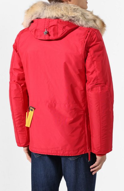 Пуховая парка right hand с меховой отделкой PARAJUMPERS, арт. MA03/RIGHT HAND, фото 4