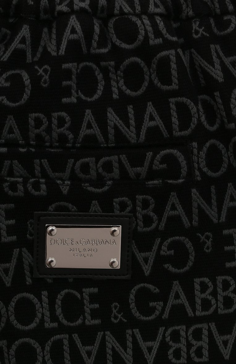 Хлопковые джоггеры DOLCE & GABBANA, арт. L44P32/HJMPB/8-14, фото 1