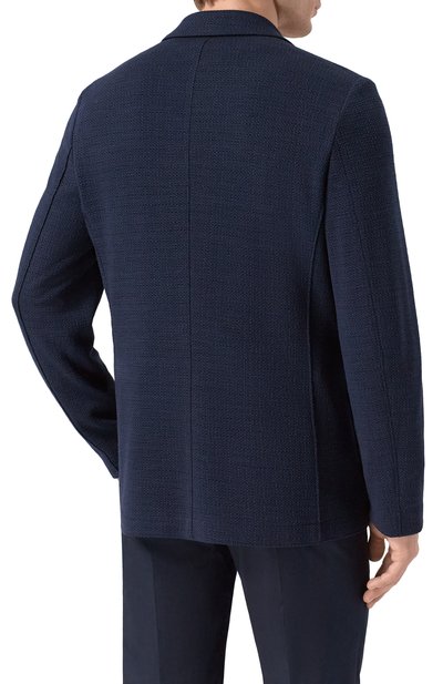 Пиджак из шерсти и шелка HARRIS WHARF LONDON, арт. CL8P22PPM/PPM, фото 4