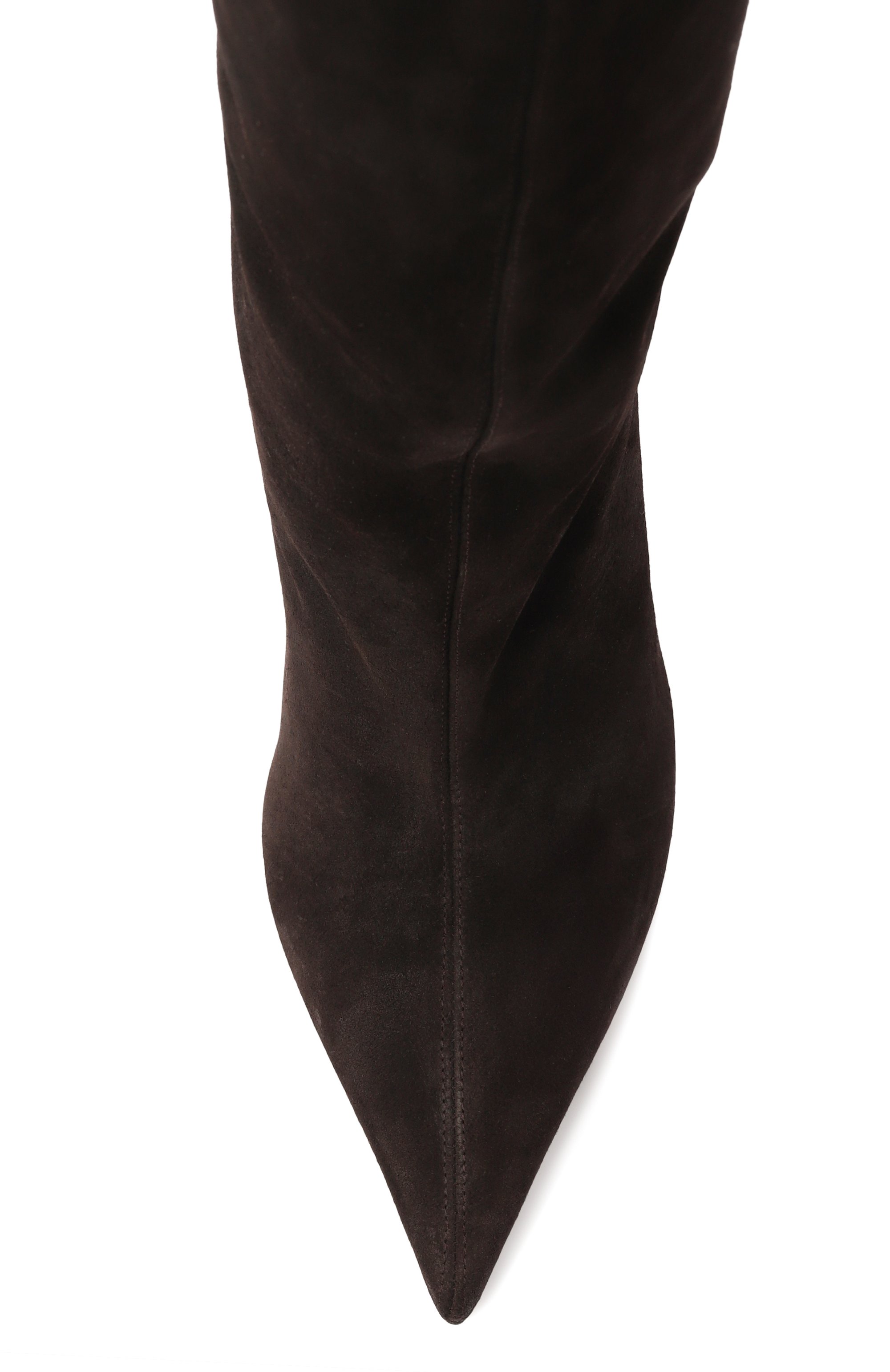 Замшевые ботфорты jessica 105 PARIS TEXAS темно-коричневого цвета по цене 170000 руб., арт. PX1796/XV003, фото 6 Замшевые ботфорты jessica 105 PARIS TEXAS, арт. PX1796/XV003, фото 6