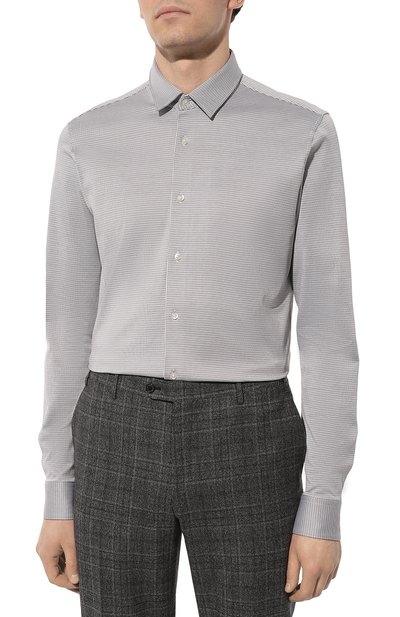 Хлопковая рубашка HUGO, арт. 50508313, фото 4