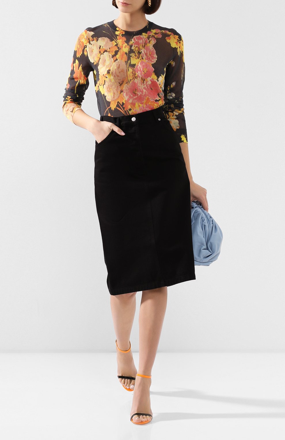 Хлопковый пуловер DRIES VAN NOTEN, арт. 201-11200-9710, фото 2