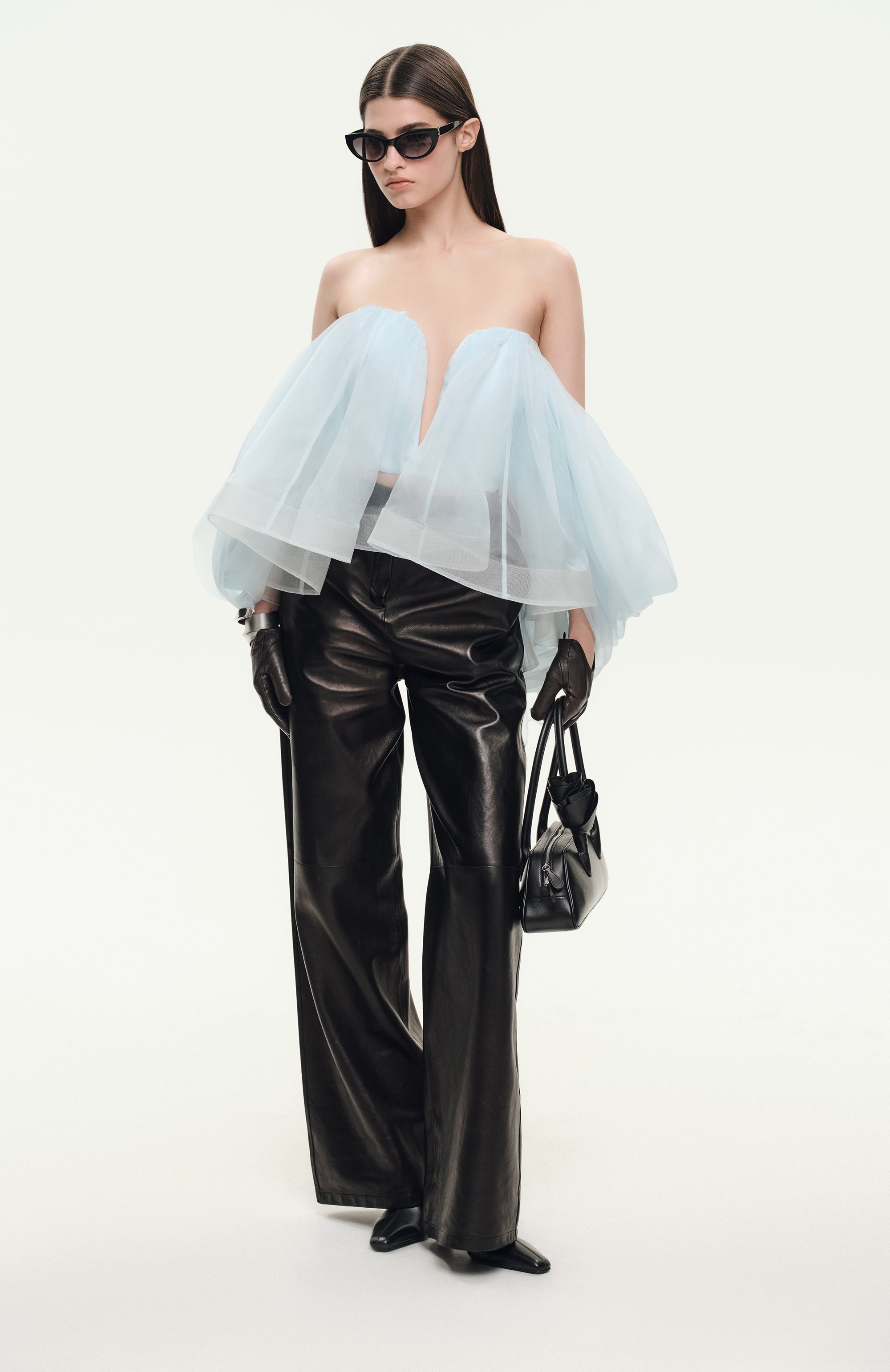 Кожаные брюки MVST, арт. ZBPAN-Y071-1, фото 8