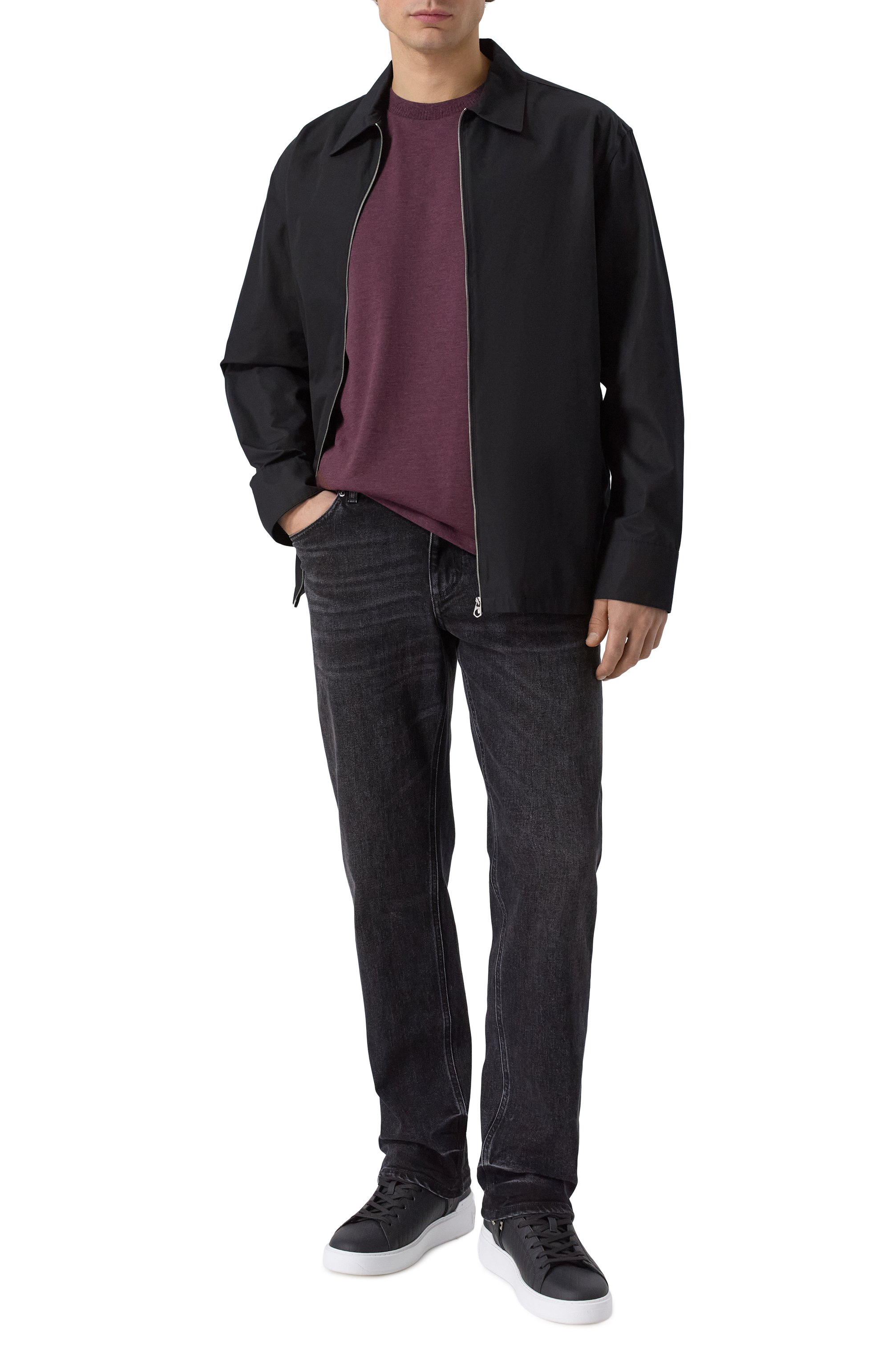 Футболка из лиоцелла и хлопка BOSS, арт. 50548962, фото 2