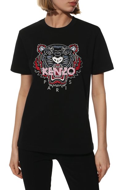 Хлопковая футболка KENZO, арт. FC52TS9124Y0, фото 3