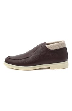 Мужские кожаные ботинки open wintery walk LORO PIANA бордового цвета, арт. FAL4243 | Фото 3 (Подошва: Плоская; Материал внутренний: Натуральная кожа; Мужское Кросс-КТ: Ботинки-обувь; Материал утеплителя: Без утеплителя; Региональные ограничения белый список (Axapta Mercury): RU; Материал сплава: Проставлено; Драгоценные камни: Проставлено; Материал внешний: Натуральная кожа)
