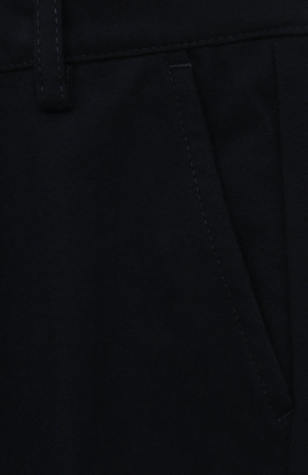 Брюки IL GUFO темно-синего цвета по цене 18650 руб., арт. A23PL088WR003/10A-14A, фото 3 Брюки IL GUFO, арт. A23PL088WR003/10A-14A, фото 3