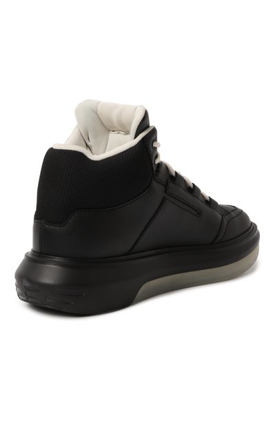 Кожаные кроссовки EMPORIO ARMANI, арт. X4Z135/XR201, фото 5