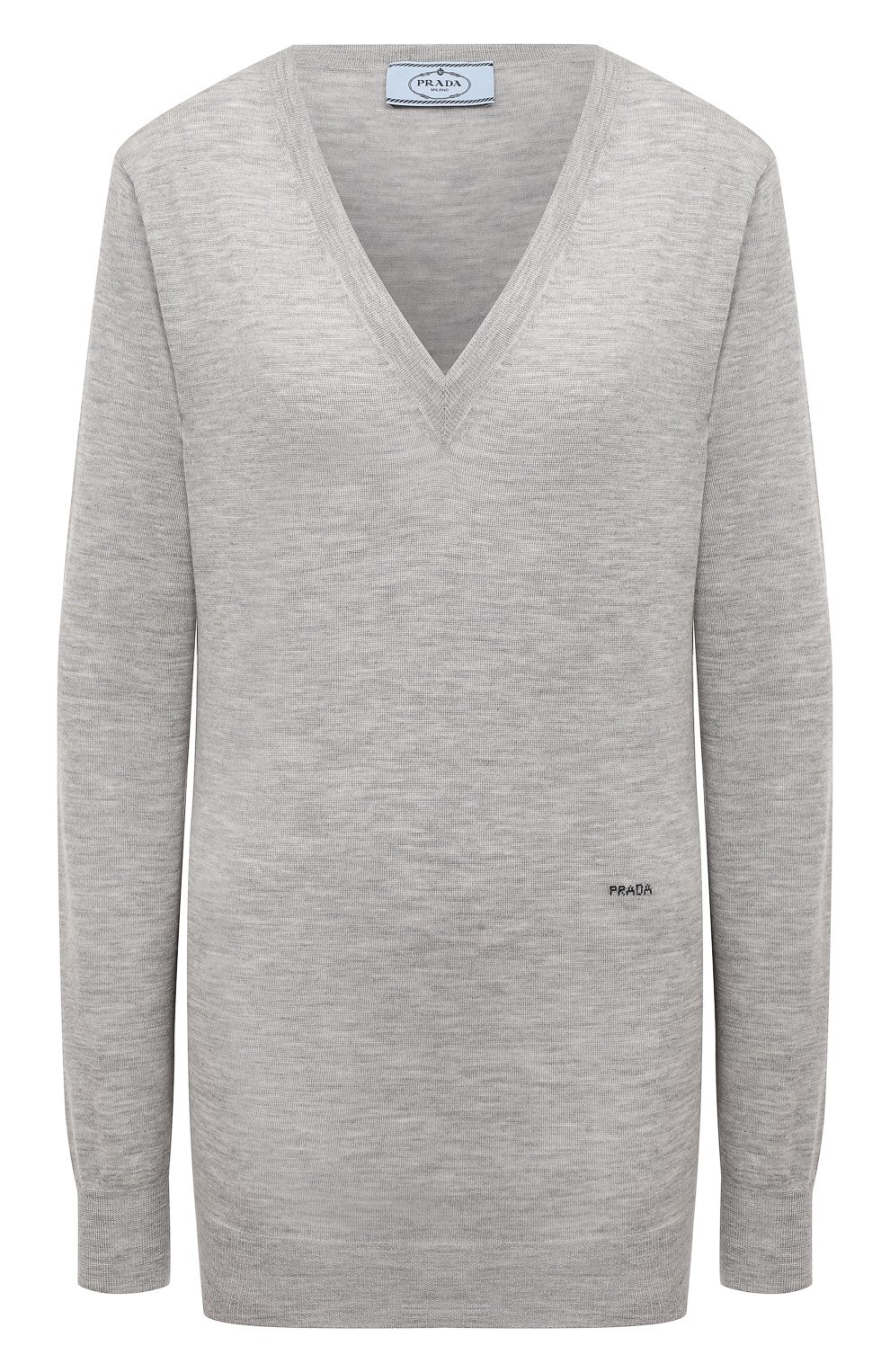 Кашемировый пуловер PRADA, арт. P24I1I-1N2W-F0031-212, фото 1