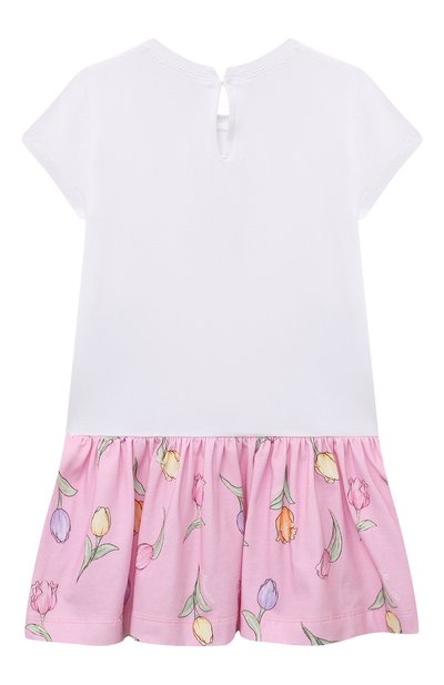 Хлопковое платье MONNALISA, арт. 31A904, фото 2