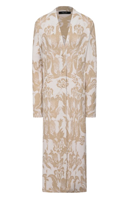 Кардиган из вискозы Freeage S26.CR113.7009.100 Бежевый S26.CR113.7009.100