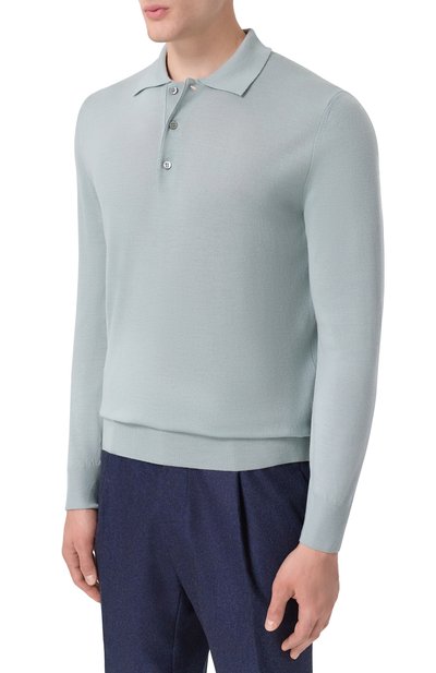 Шерстяное поло CANALI, арт. C0017/MK01149, фото 3