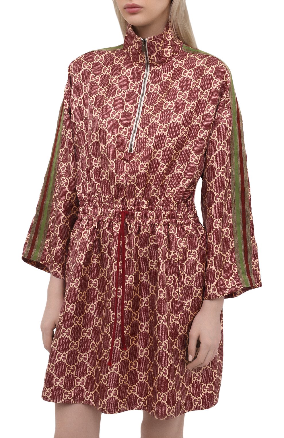 Шелковое платье GUCCI, арт. 628781/XJCL5, фото 3