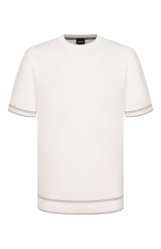 Джемпер изо льна и вискозы BOSS 50560491 Белый 50560491