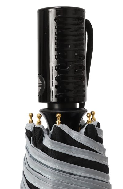 Складной зонт MOSCHINO черного цвета по цене 12850 руб., арт. 9049 0PENCL0SE, фото 5 Складной зонт MOSCHINO, арт. 9049 0PENCL0SE, фото 5